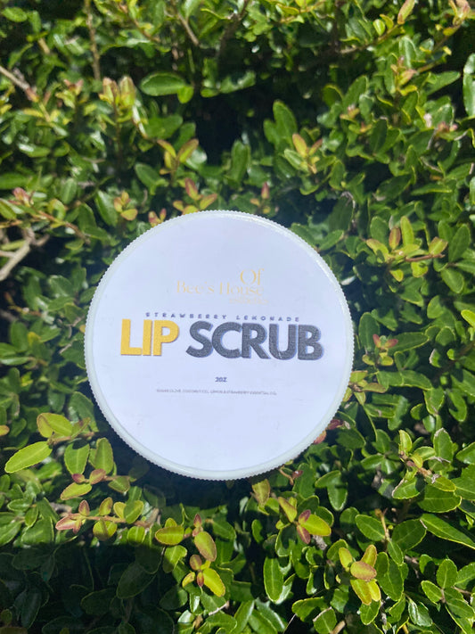 Strawberry Lemonade Lip Scrub