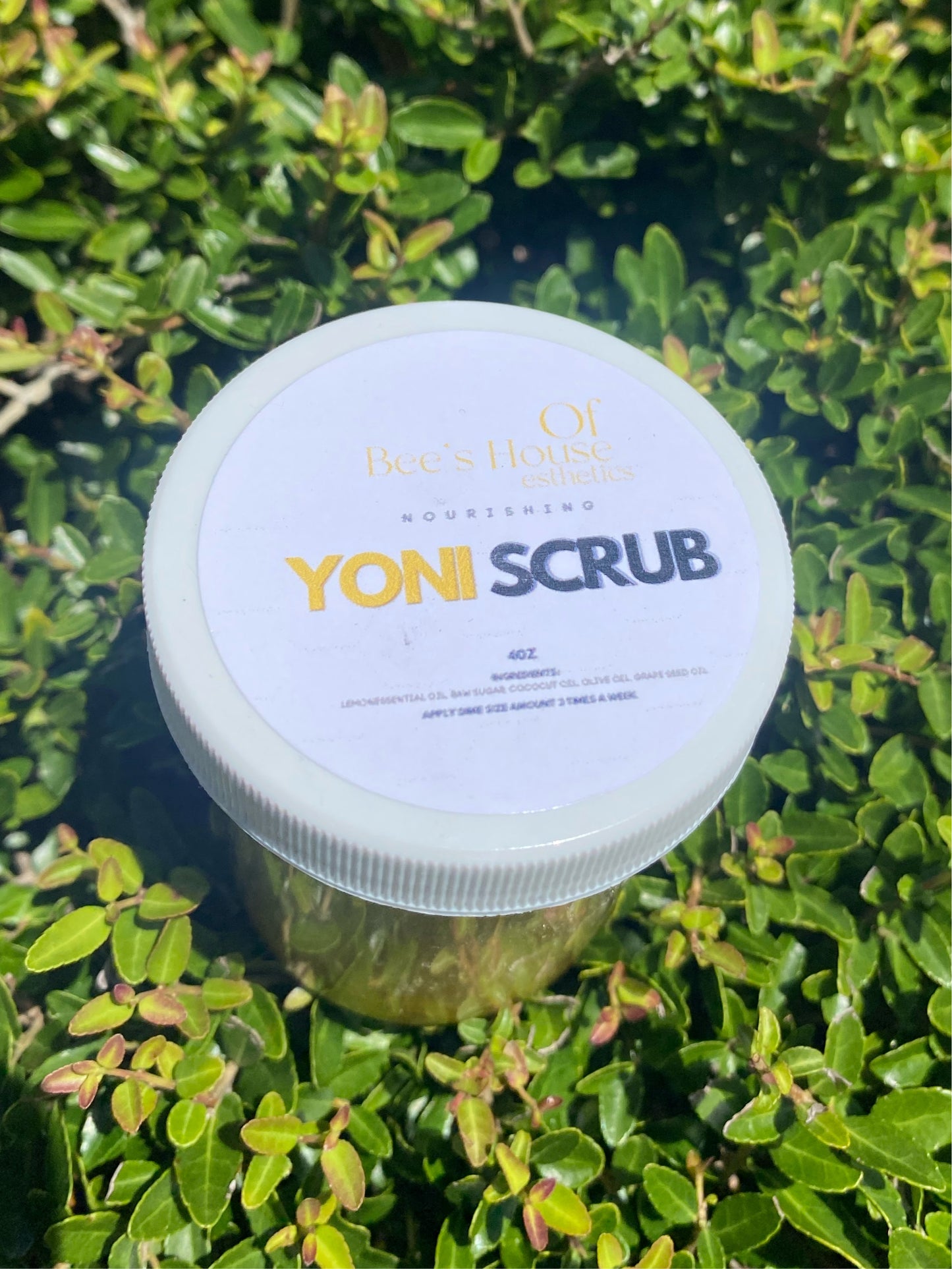 Lemon Yoni Scrub